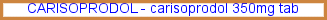 Carisoprodol